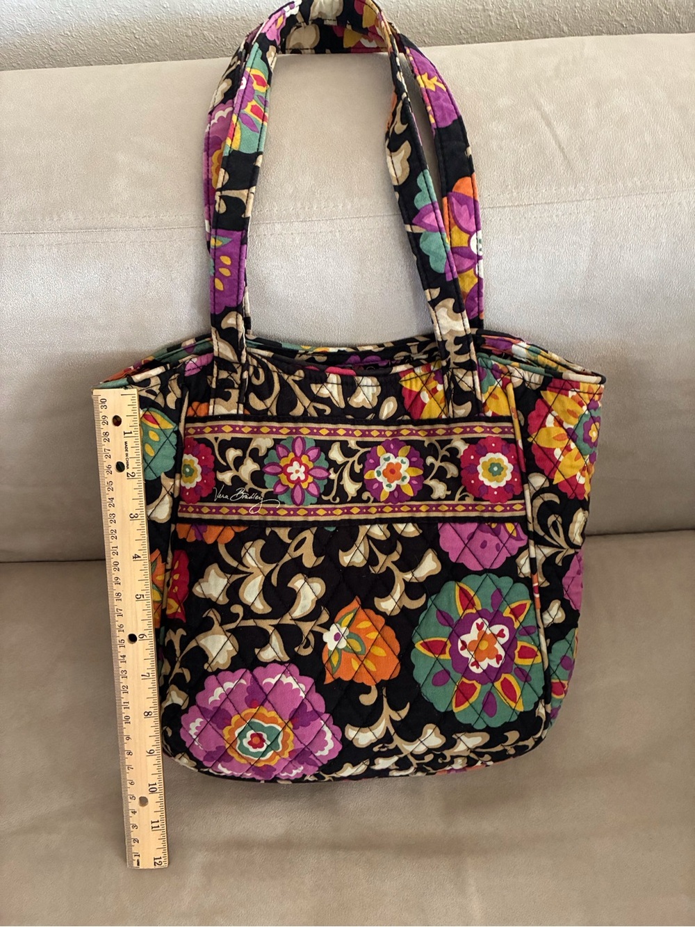 Vera Bradley 2011 Suzani tote handbag